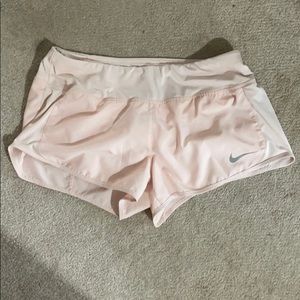 light pink nike shorts